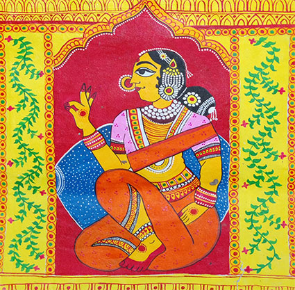 Cheriyal Painting Image