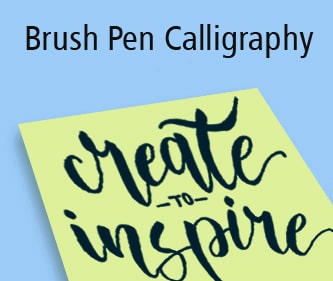Penkraft Brush Pen Calligraphy